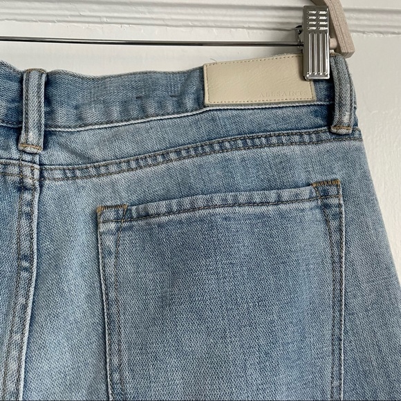 AllSaints Birds Embroidered Jeans sz 27 - Picture 9 of 10